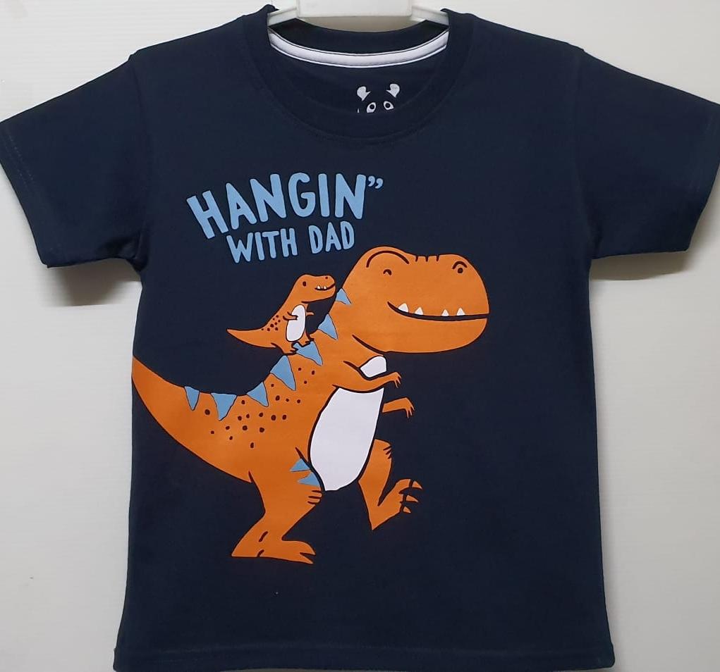 Kaos Baju Anak Cowok Laki Laki Motif HANGIN WITH DAD Bahan Adem Dan Lembut KING WORLD Kaos Baju Anak Cowok Laki Laki Motif HANGIN WITH DAD Bahan Adem Dan Lembut KING WORLD