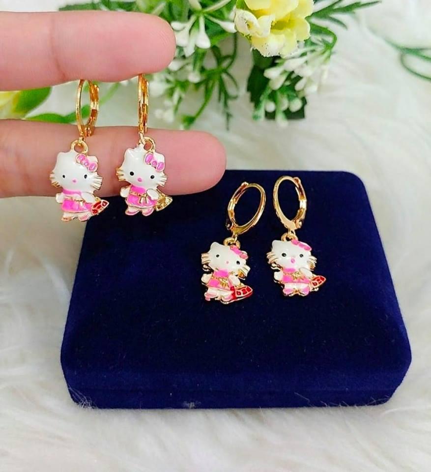 Anting Anak Hello Kitty Cat Xuping Anting Anak Hello Kitty Cat Xuping
