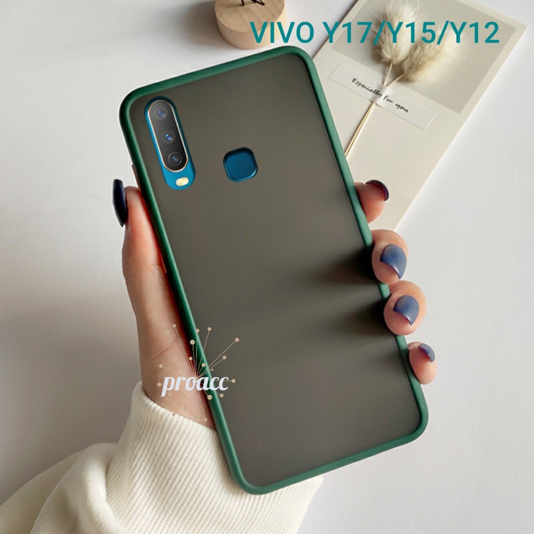 Case Matte VIVO Y17/Y15/Y12 Premium cover High Quality Bumper Aero Back Casing bumper softcase Case Matte VIVO Y17/Y15/Y12 Premium cover High Quality Bumper Aero Back Casing bumper softcase