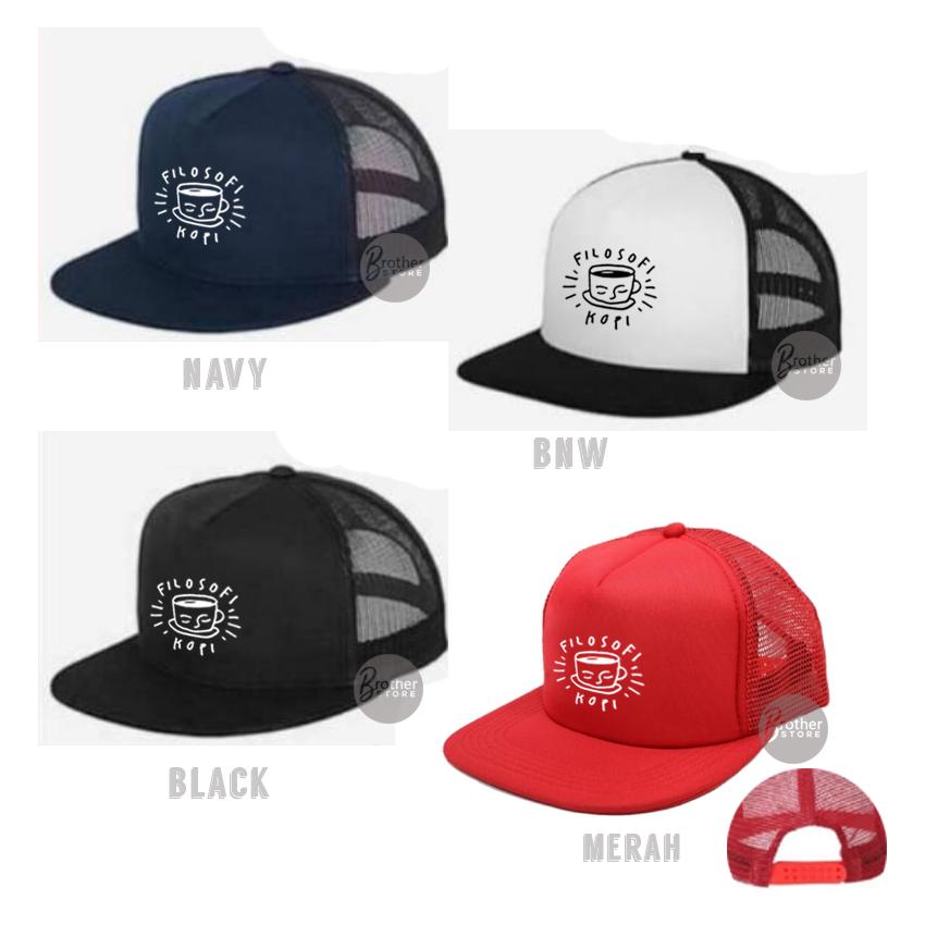 Next More Topi Snapback Jaring Filosofi Kopi Logo Premium Next More Topi Snapback Jaring Filosofi Kopi Logo Premium