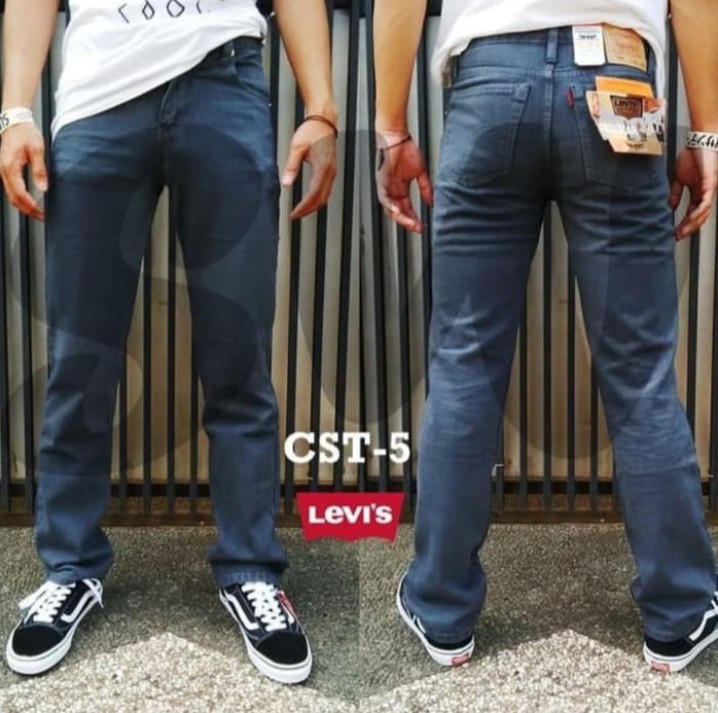 CELANA JEANS PRIA PANJANG / LEVIS 505 REGULER FIT / JEANS STANDAR BIRU TIUA UKURAN 44 BIG SAIZ JUMBO CELANA JEANS PRIA PANJANG / LEVIS 505 REGULER FIT / JEANS STANDAR BIRU TIUA UKURAN 44 BIG SAIZ JUMBO