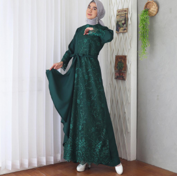 Gamis Mafaza Brokat TilLe Bordir Maxi Dress Lebaran Brukat Tulle Baju Muslim Gamis Mafaza Brokat TilLe Bordir Maxi Dress Lebaran Brukat Tulle Baju Muslim