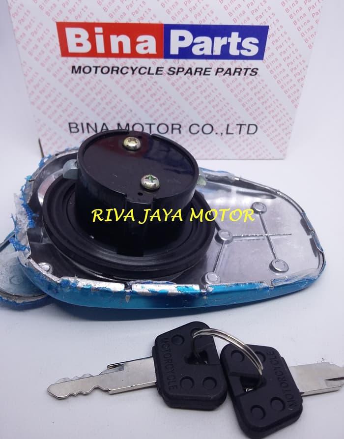 TUTUP TANK / TANGKI / TENGKI THUNDER 125 CROM BINAPARTS TUTUP TANK / TANGKI / TENGKI THUNDER 125 CROM BINAPARTS