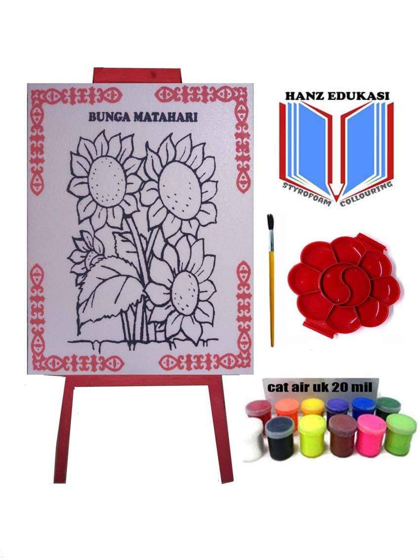 Mainan edukasi mewarnai dan melukis Mainan edukasi mewarnai dan melukis