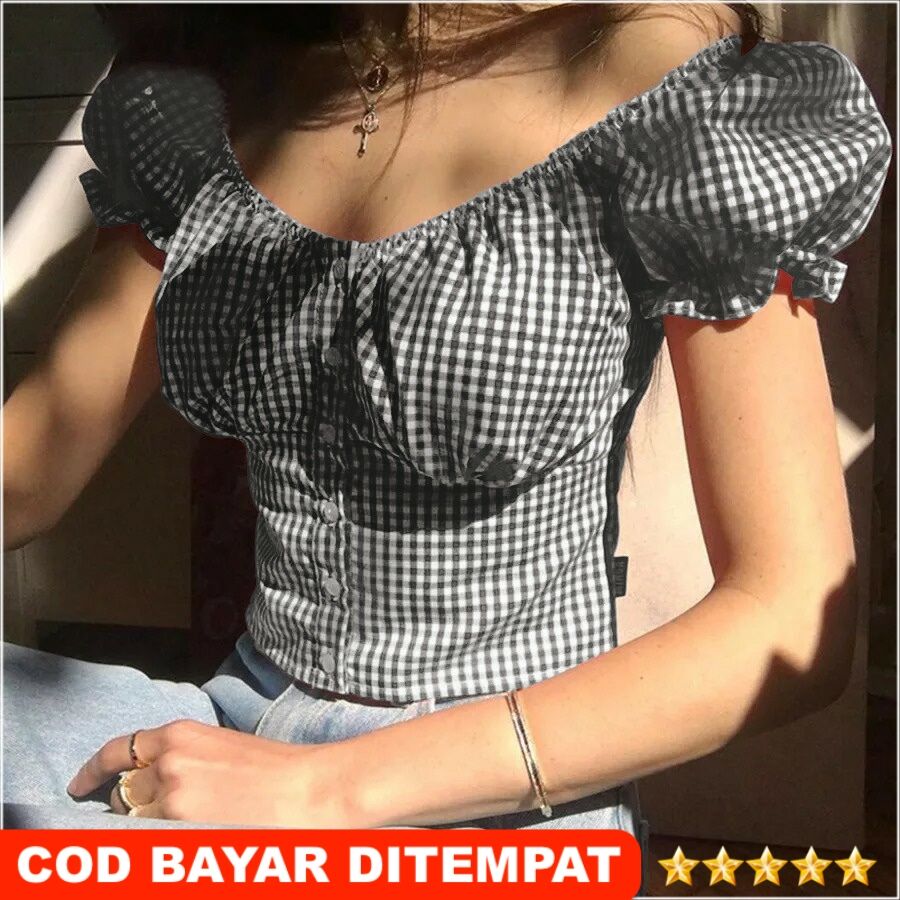 Baju Atasan Wanita Terbaru 2020 / Blouse Wanita Blouse Bonnie Baju Atasan Wanita Terbaru 2020 / Blouse Wanita Blouse Bonnie