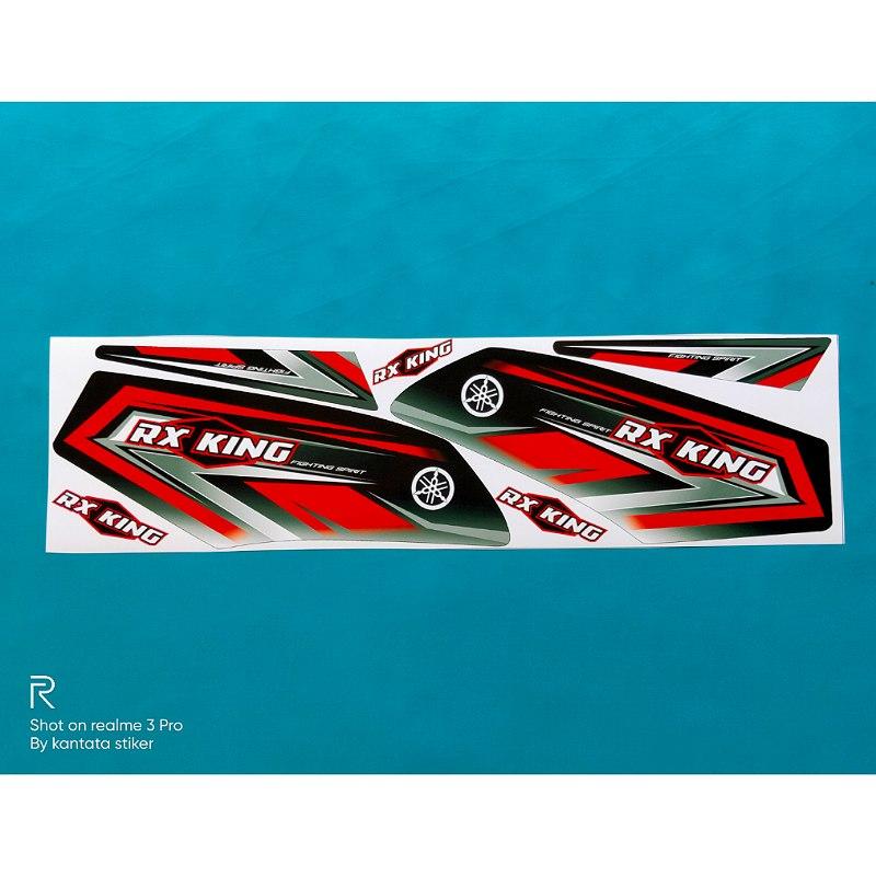 Stiker Striping Motor Rx king Variasi 2 merah Stiker Striping Motor Rx king Variasi 2 merah