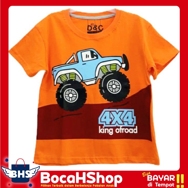 BOCAH KAOS ANAK LAKI KING OFF-ROAD UMUR 1-10 TAHUN BOCAH KAOS ANAK LAKI KING OFF-ROAD UMUR 1-10 TAHUN