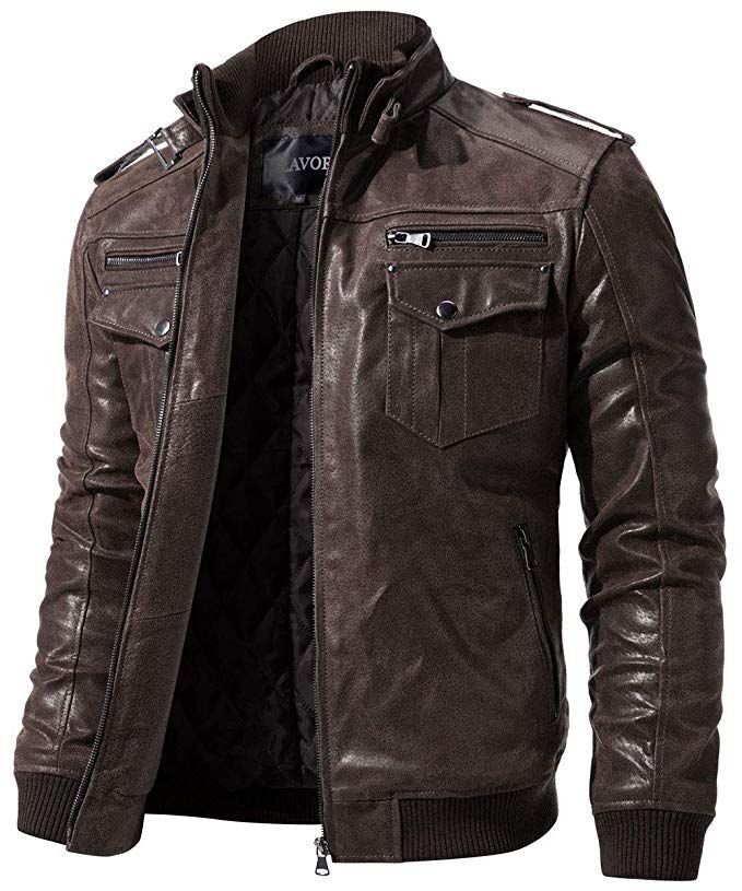 jaket cool wol jaket kulit pria cod jaket cool wol jaket kulit pria cod
