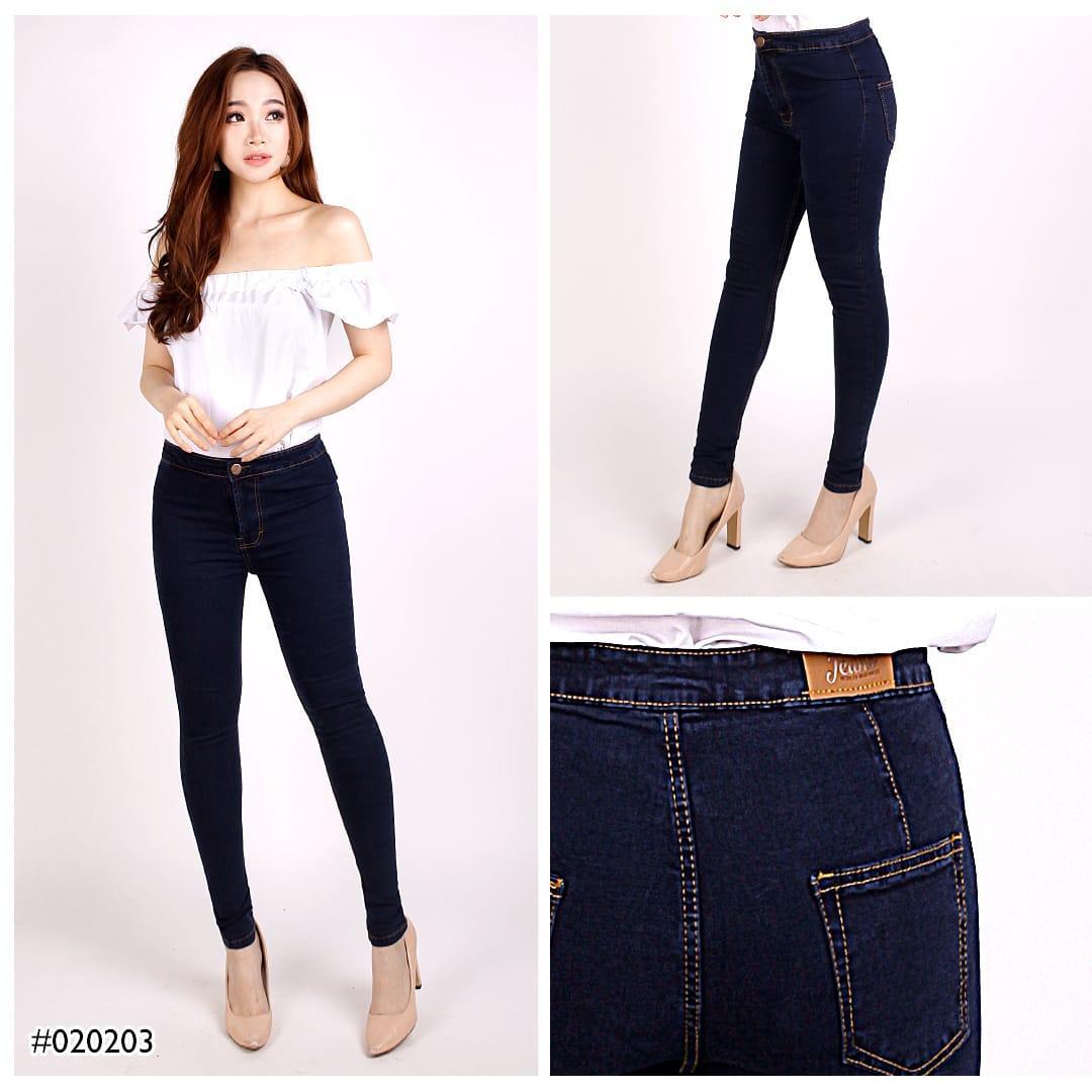 Celana Panjang Jeans Wanita Jumbo Model High Waist Skinny Jeans Big Size BEST SELLER Celana Panjang Jeans Wanita Jumbo Model High Waist Skinny Jeans Big Size BEST SELLER
