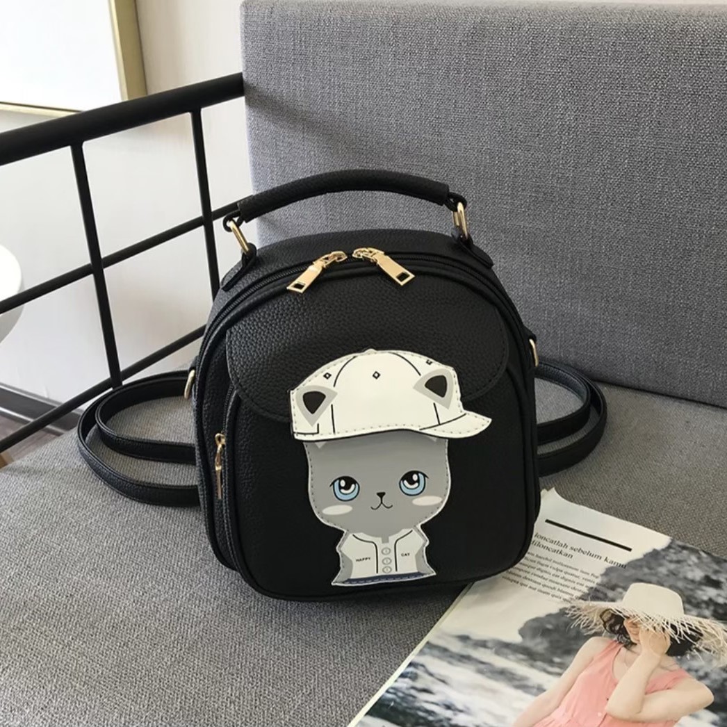 Twenty Bag - TAS SELEMPANG WANITA KUCING TOPI MULTIFUNGSI KOREAN STYLE Twenty Bag - TAS SELEMPANG WANITA KUCING TOPI MULTIFUNGSI KOREAN STYLE