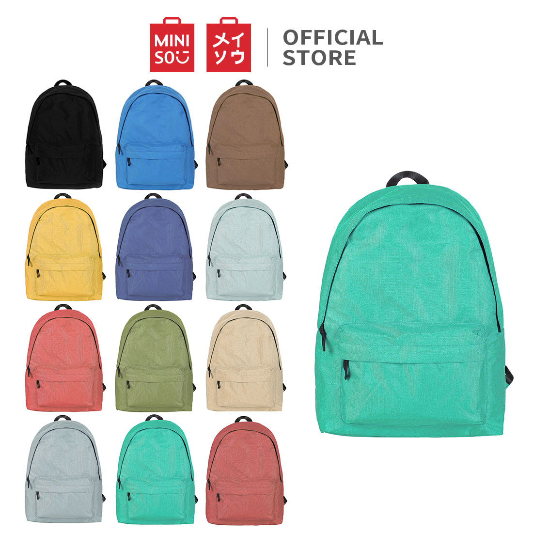 MINISO Tas Ransel Backpack Sekolah Back Pack Tas Punggung 20L Simple Fashion Anak Perempuan Laki-laki Wanita Cewek Remaja Gendong Model Terbaru Traveling Sekolah Kuliah Travel Kasual Jalan Ringan Polos Lucu Cute Imut Outdoor Kekinian MINISO Tas Ransel Backpack Sekolah Back Pack Tas Punggung 20L Simple Fashion Anak Perempuan Laki-laki Wanita Cewek Remaja Gendong Model Terbaru Traveling Sekolah Kuliah Travel Kasual Jalan Ringan Polos Lucu Cute Imut Outdoor Kekinian