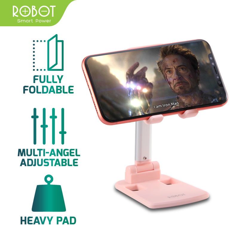 Universal Stand Holder ROBOT RT-US06 Tablet iPad iPhone Android Adjustable Stand Holder Original Universal Stand Holder ROBOT RT-US06 Tablet iPad iPhone Android Adjustable Stand Holder Original