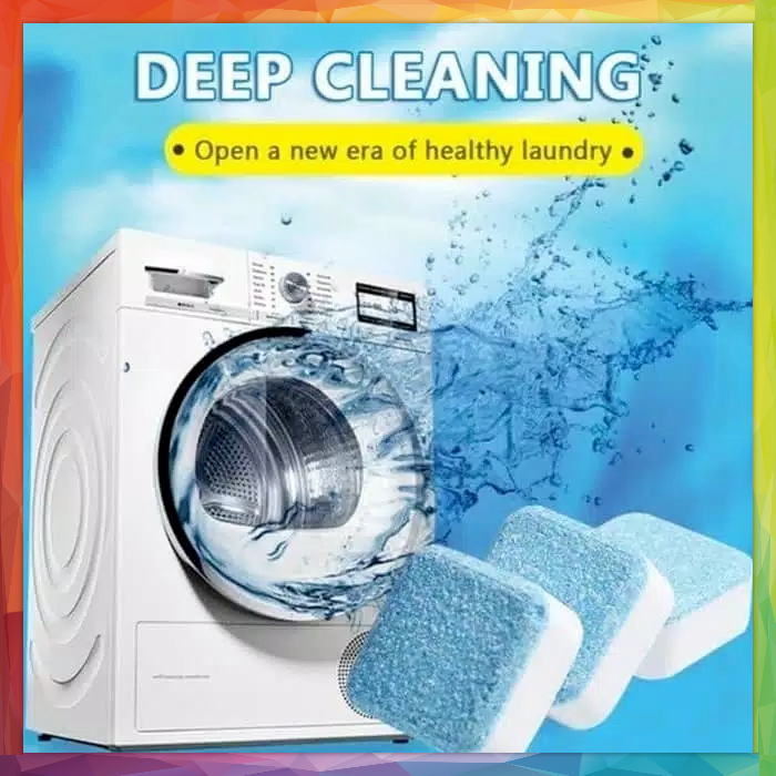 Tablet Pembersih Mesin Cuci / Deep Cleaning Washing / Penghilang Bau Tablet Pembersih Mesin Cuci / Deep Cleaning Washing / Penghilang Bau