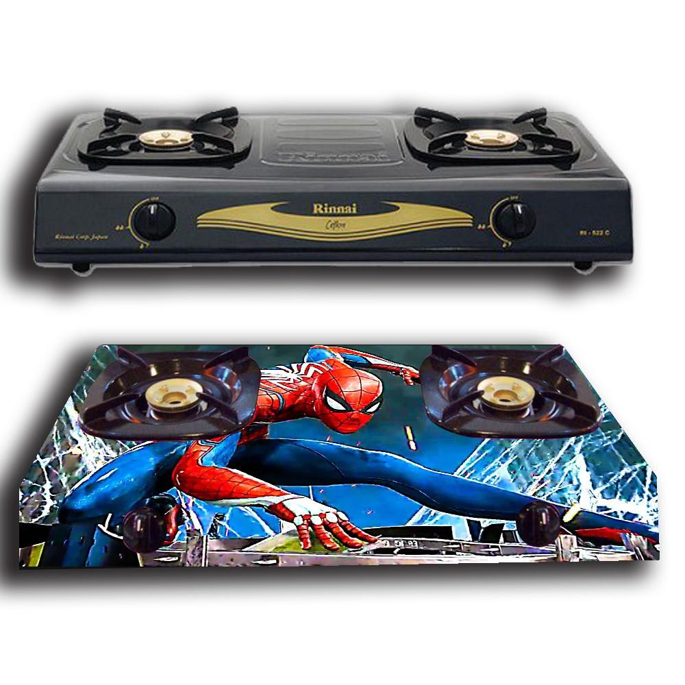 GALERIPUKO - Stiker Kompor 2 Tungku Motif Spiderman GALERIPUKO - Stiker Kompor 2 Tungku Motif Spiderman