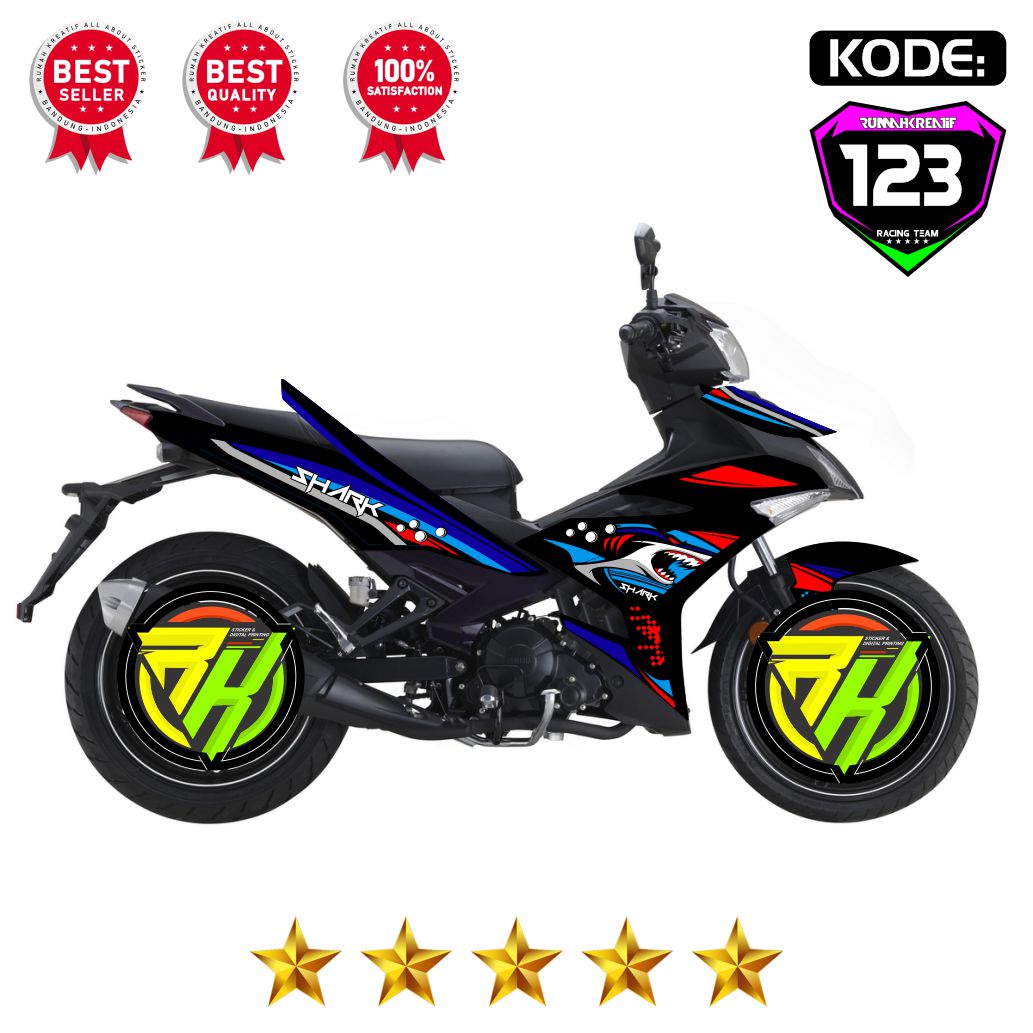MX KING (EXCITER) (Mx King 150-Jupiter Mx 150) RK-05 STRIPING VARIASI MX KING (EXCITER) (Mx King 150-Jupiter Mx 150) RK-05 STRIPING VARIASI