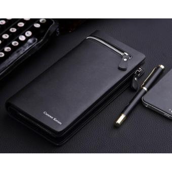 Dompet Pria Panjang Import Curewe Kerien - Warna Black & Brown / Dompet Kulit / Dompet