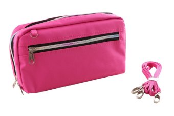 Radysa Dompet Wanita/Pria Bank Book Organizer - Magenta