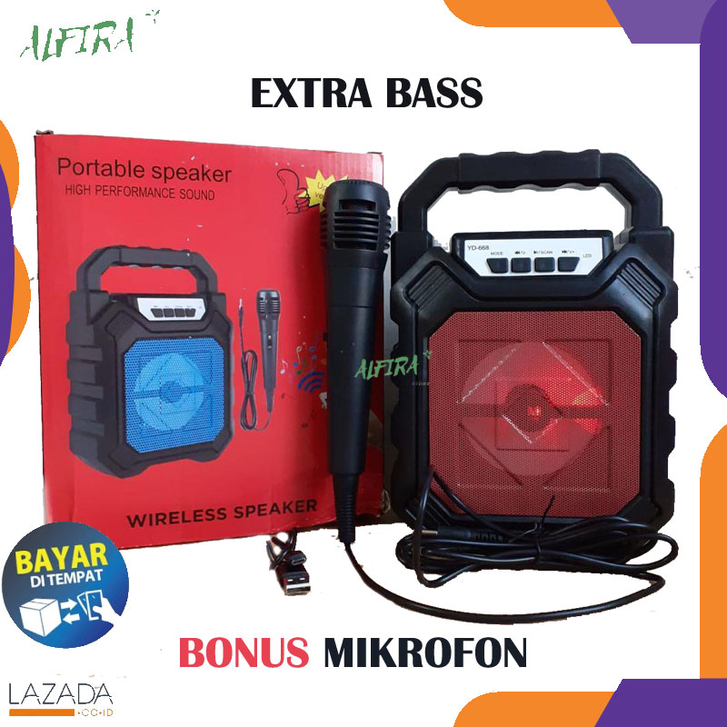 Speaker Portable MIC Karaoke Speaker Bluetooth BONUS Mikrofon jack Speaker Super Bass Speaker Portable MIC Karaoke Speaker Bluetooth BONUS Mikrofon jack Speaker Super Bass