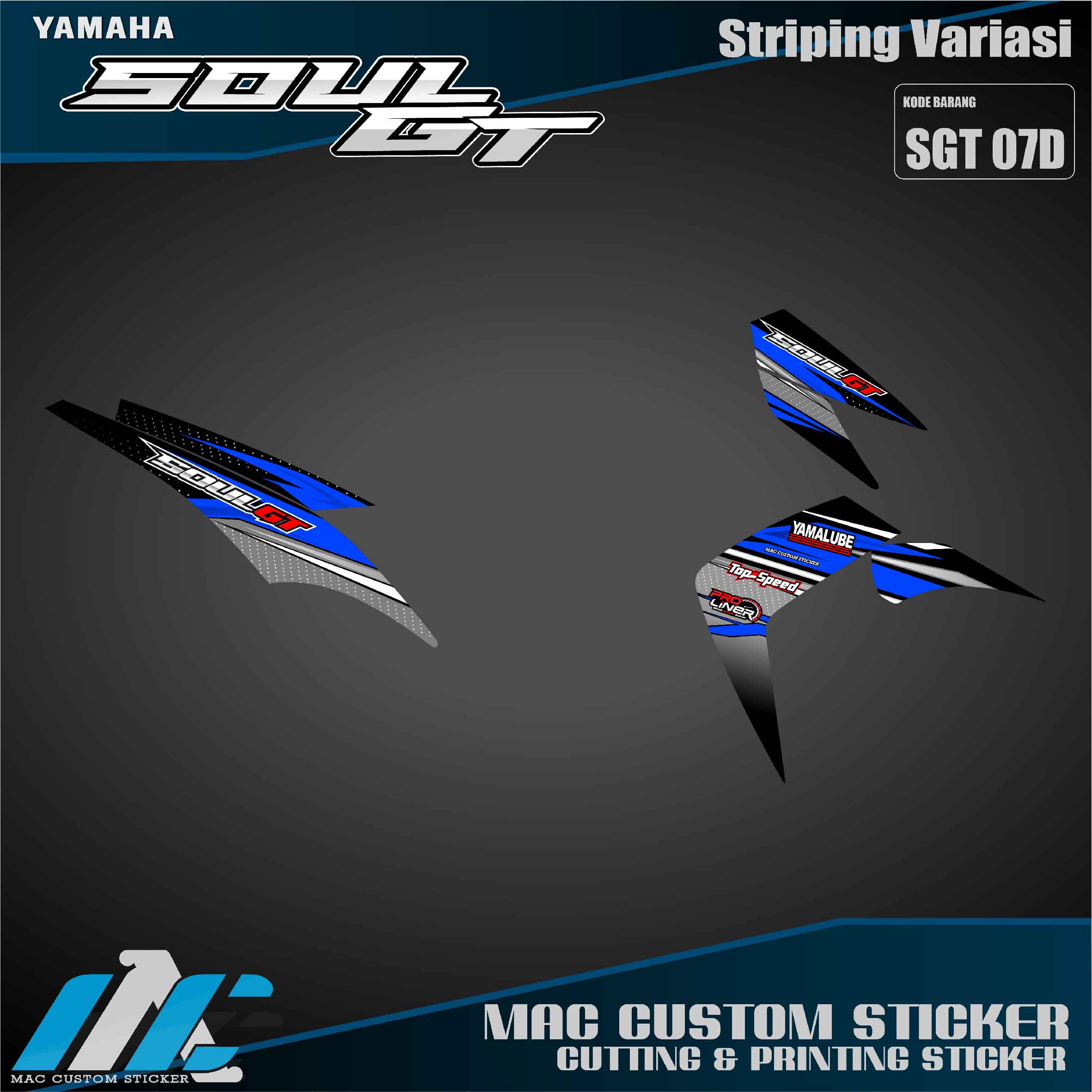 STRIPING VARIASI YAMAHA SOUL GT - SGT 07 STRIPING VARIASI YAMAHA SOUL GT - SGT 07