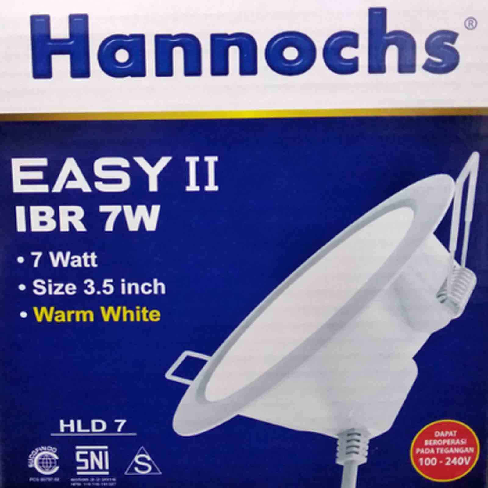 DOWNLIGHT / LED PANEL 7W BULAT IB WARM WHITE / KUNING HANNOCHS EASY II DOWNLIGHT / LED PANEL 7W BULAT IB WARM WHITE / KUNING HANNOCHS EASY II