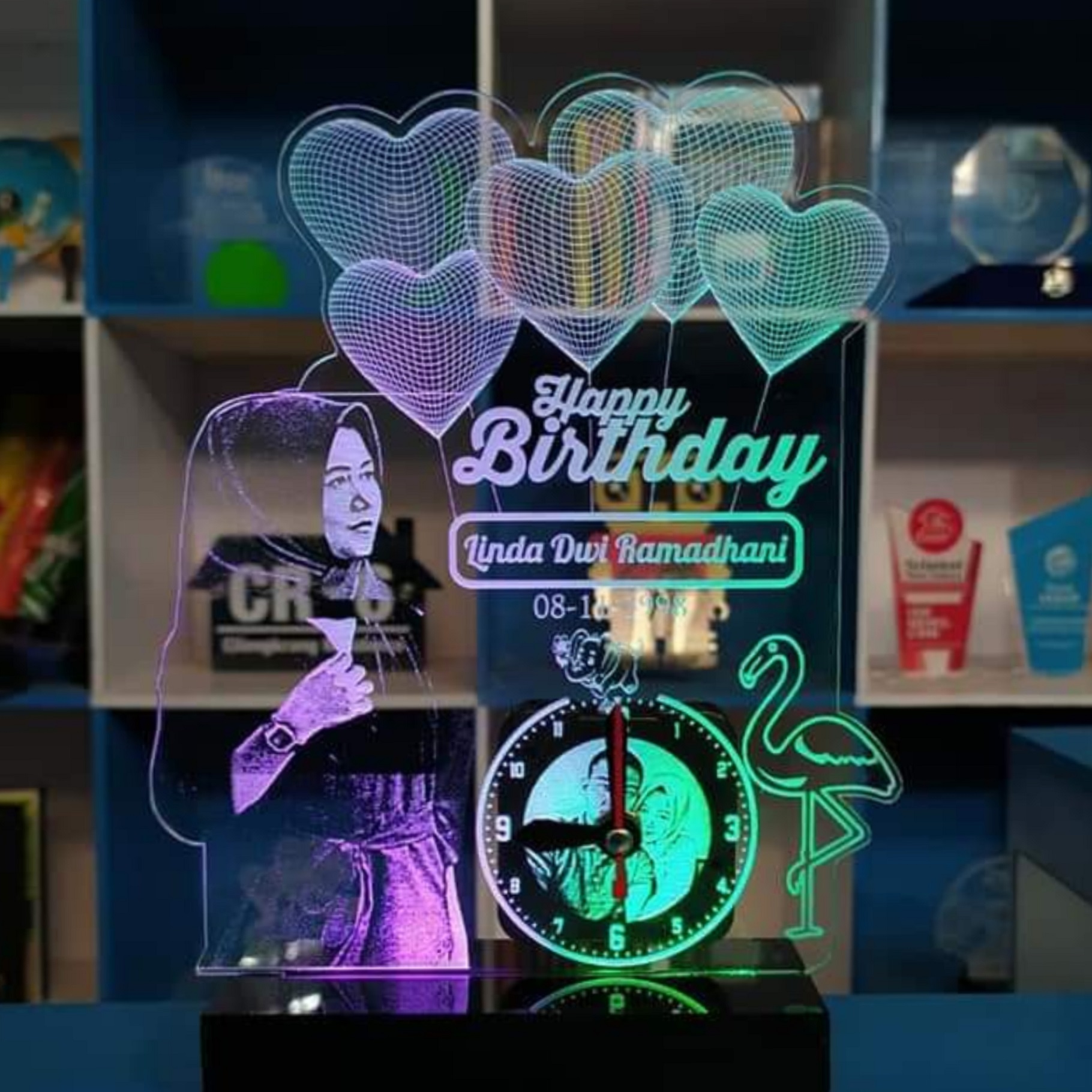 RECOMENDED!!! LAMPU HIAS JAM AKRILIK UNIK CUSTOM KADO ULANG TAHUN KADO WISUDA KADO VALENTINE KADO ANNIVERSARY KADO NIKAH KADO UNIK RECOMENDED!!! LAMPU HIAS JAM AKRILIK UNIK CUSTOM KADO ULANG TAHUN KADO WISUDA KADO VALENTINE KADO ANNIVERSARY KADO NIKAH KADO UNIK