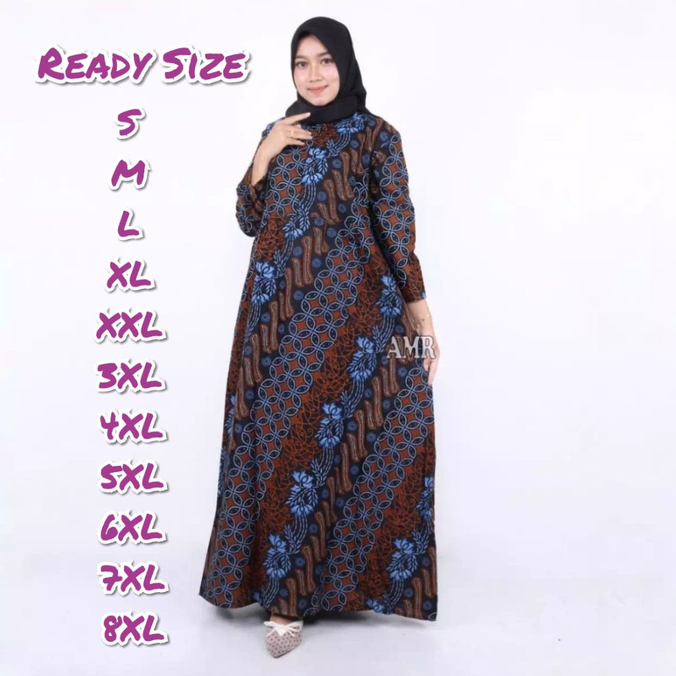 DRESS GAMIS BATIK SIZE S M L XL XXL 3XL 4XL 5XL 6XL 7XL 8XL DRESS GAMIS BATIK SIZE S M L XL XXL 3XL 4XL 5XL 6XL 7XL 8XL