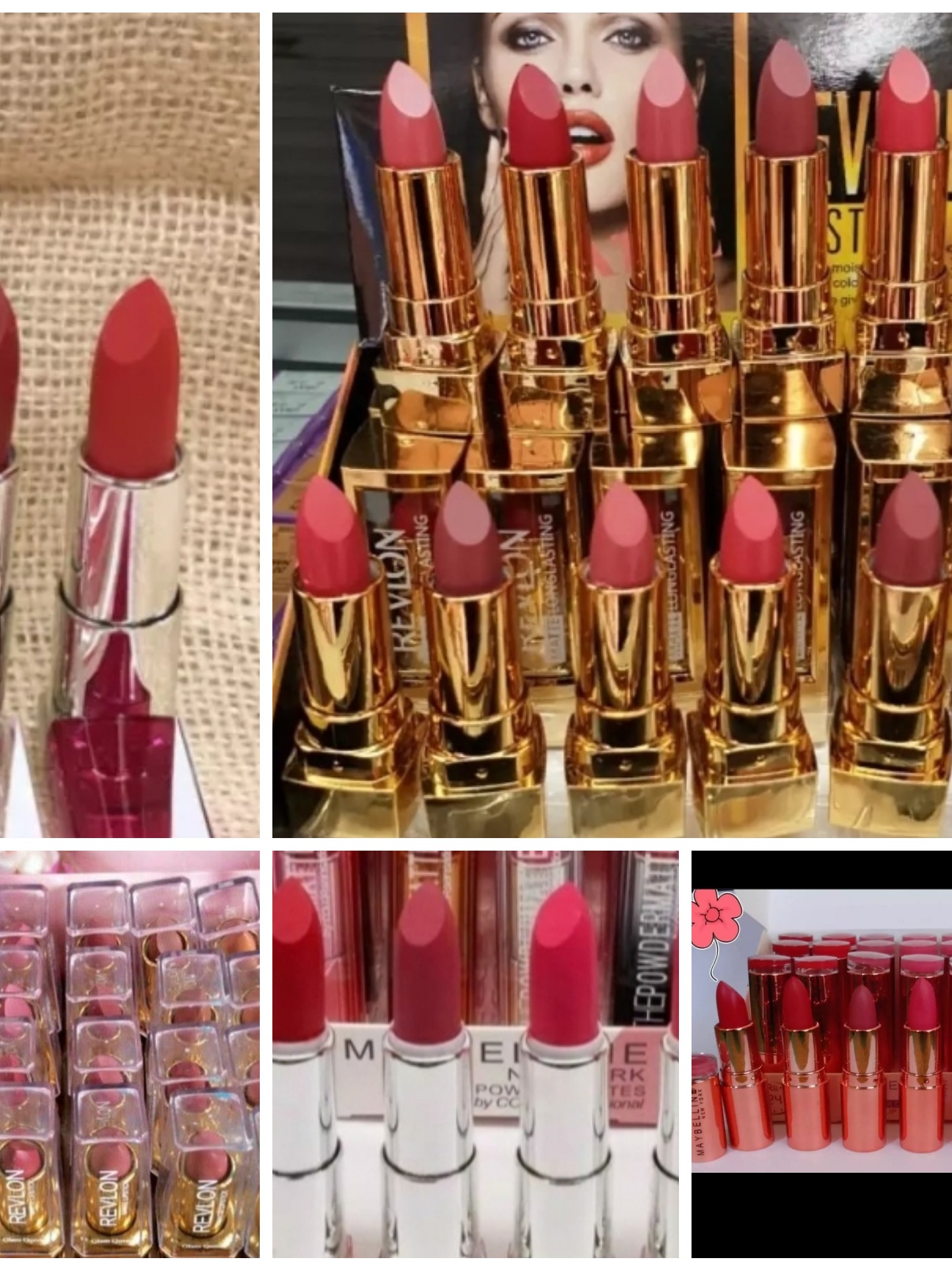 Maybeline revlon matte stick lipstik padat Maybeline revlon matte stick lipstik padat