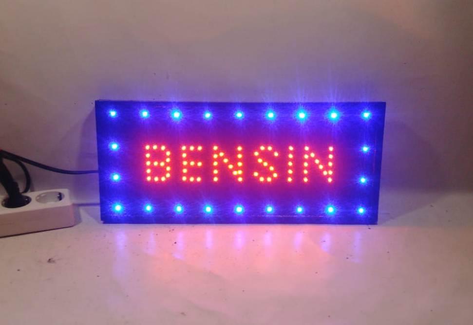led sign / tulisan lampu led bensin new full veriasi kedip2 led sign / tulisan lampu led bensin new full veriasi kedip2