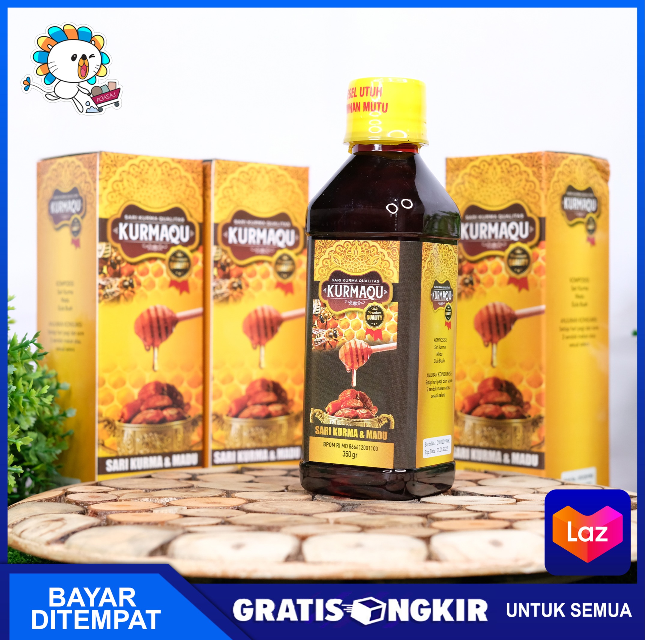 Obat Penambah Nafsu Makan anak dan Dewasa Gemuk Pipi Gemuk Badan Lahap Makan Madu Gemuk Badan Sari Kurma Gemuk BadanKurma Madu Plus Royal Jelly Suplement Penggemuk Badan Obat Penggemuk Badan Vitamin Penggemuk Badan Anak & Dewasa Kurmaqu 100% ORI Obat Penambah Nafsu Makan anak dan Dewasa Gemuk Pipi Gemuk Badan Lahap Makan Madu Gemuk Badan Sari Kurma Gemuk BadanKurma Madu Plus Royal Jelly Suplement Penggemuk Badan Obat Penggemuk Badan Vitamin Penggemuk Badan Anak & Dewasa Kurmaqu 100% ORI