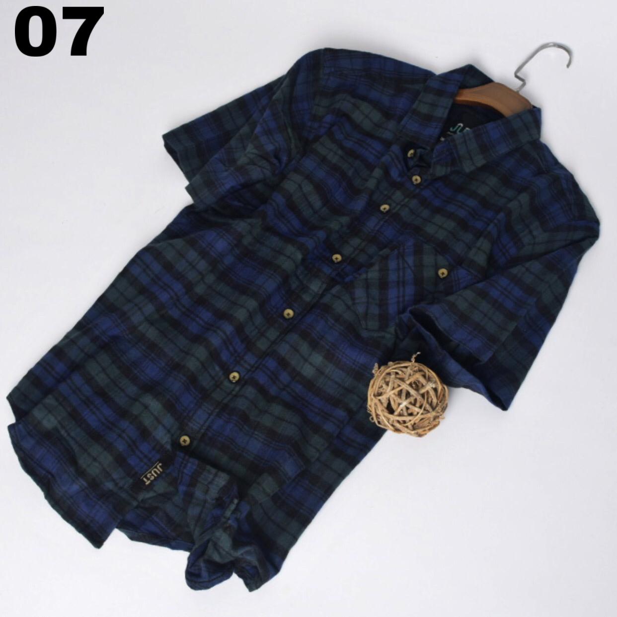 Kemeja Flanel Pria Lengan Pendek Baju Kemeja Flanel Exclusive Cowok Kerja Kantoran 3Lstore 1116 Kemeja Flanel Pria Lengan Pendek Baju Kemeja Flanel Exclusive Cowok Kerja Kantoran 3Lstore 1116