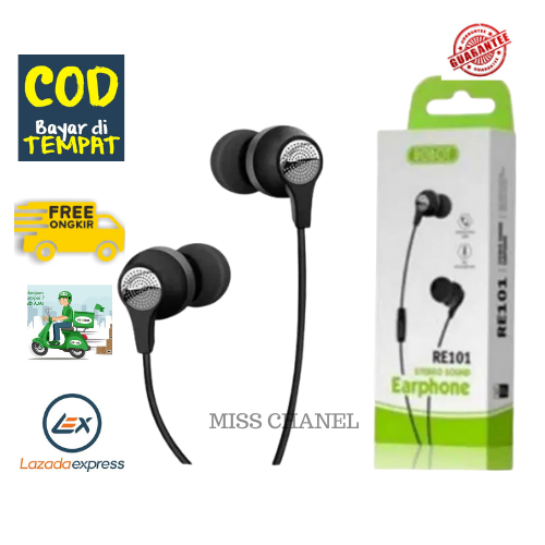 Robot Headset/ Handsfree ROBOT RE101S Stereo Sound - Earphone ORIGINAL Robot Untuk Berbagai tipe HP dan perangkat lainnya Robot Headset/ Handsfree ROBOT RE101S Stereo Sound - Earphone ORIGINAL Robot Untuk Berbagai tipe HP dan perangkat lainnya