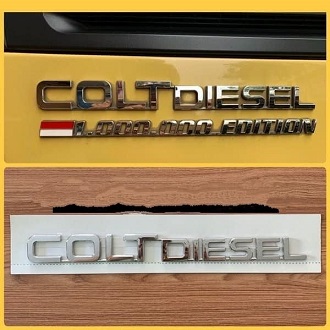 Emblem Logo New Mitsubishi COLT DIESEL Canter Emblem Logo New Mitsubishi COLT DIESEL Canter