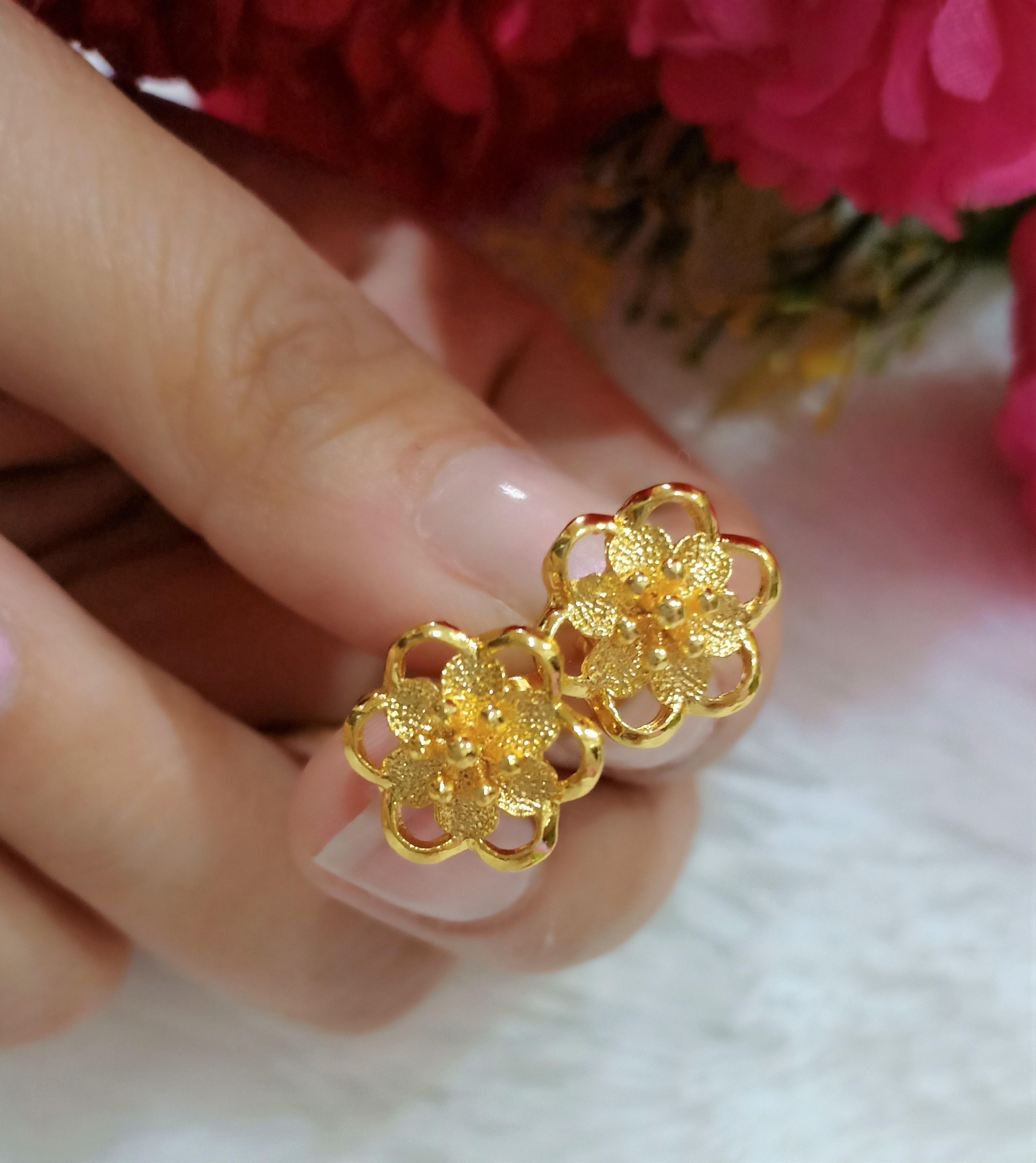 anting tindik earing stud emas xuping o1 anting tindik earing stud emas xuping o1