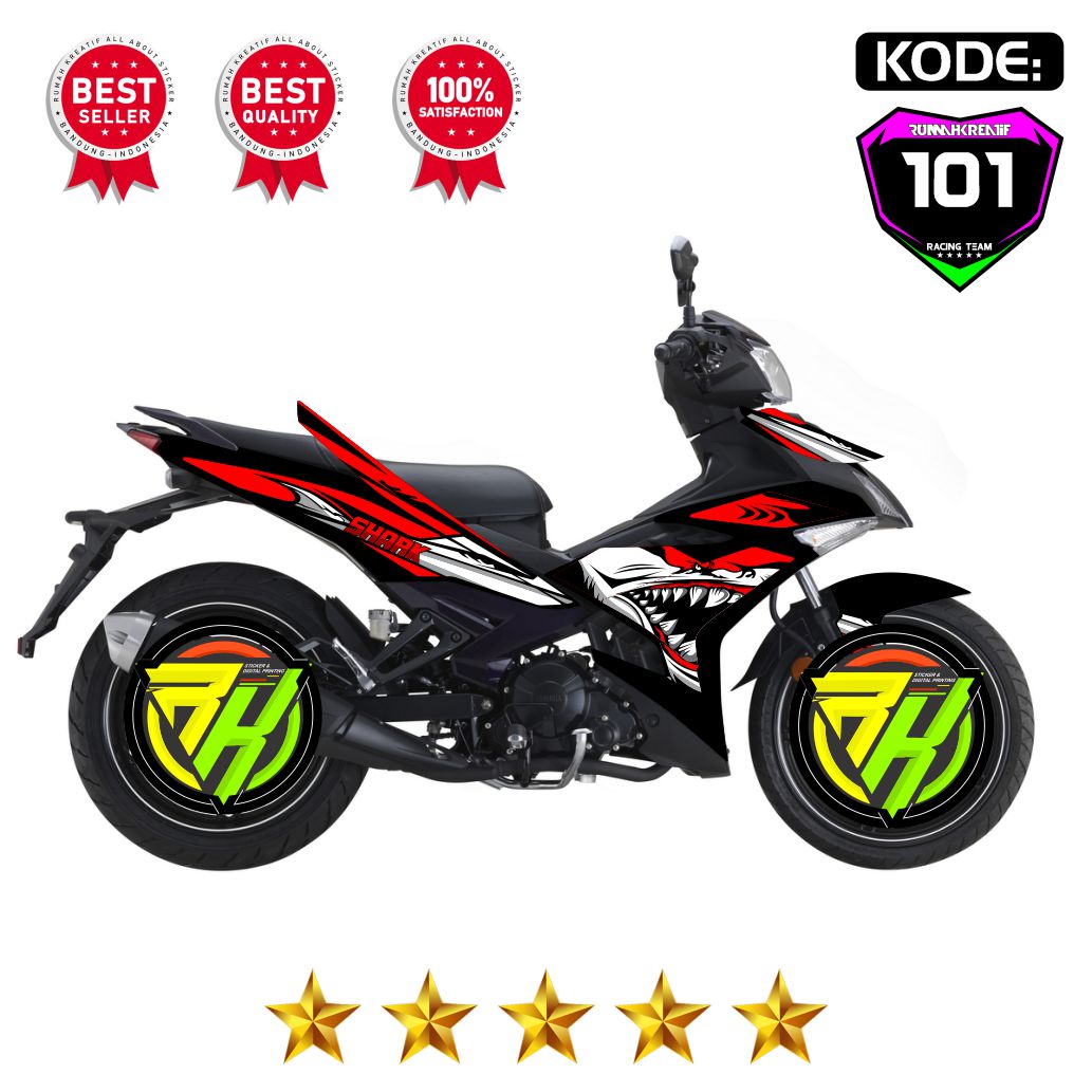 MX KING (EXCITER) (Mx King 150-Jupiter Mx 150) RK-03 STRIPING VARIASI MX KING (EXCITER) (Mx King 150-Jupiter Mx 150) RK-03 STRIPING VARIASI