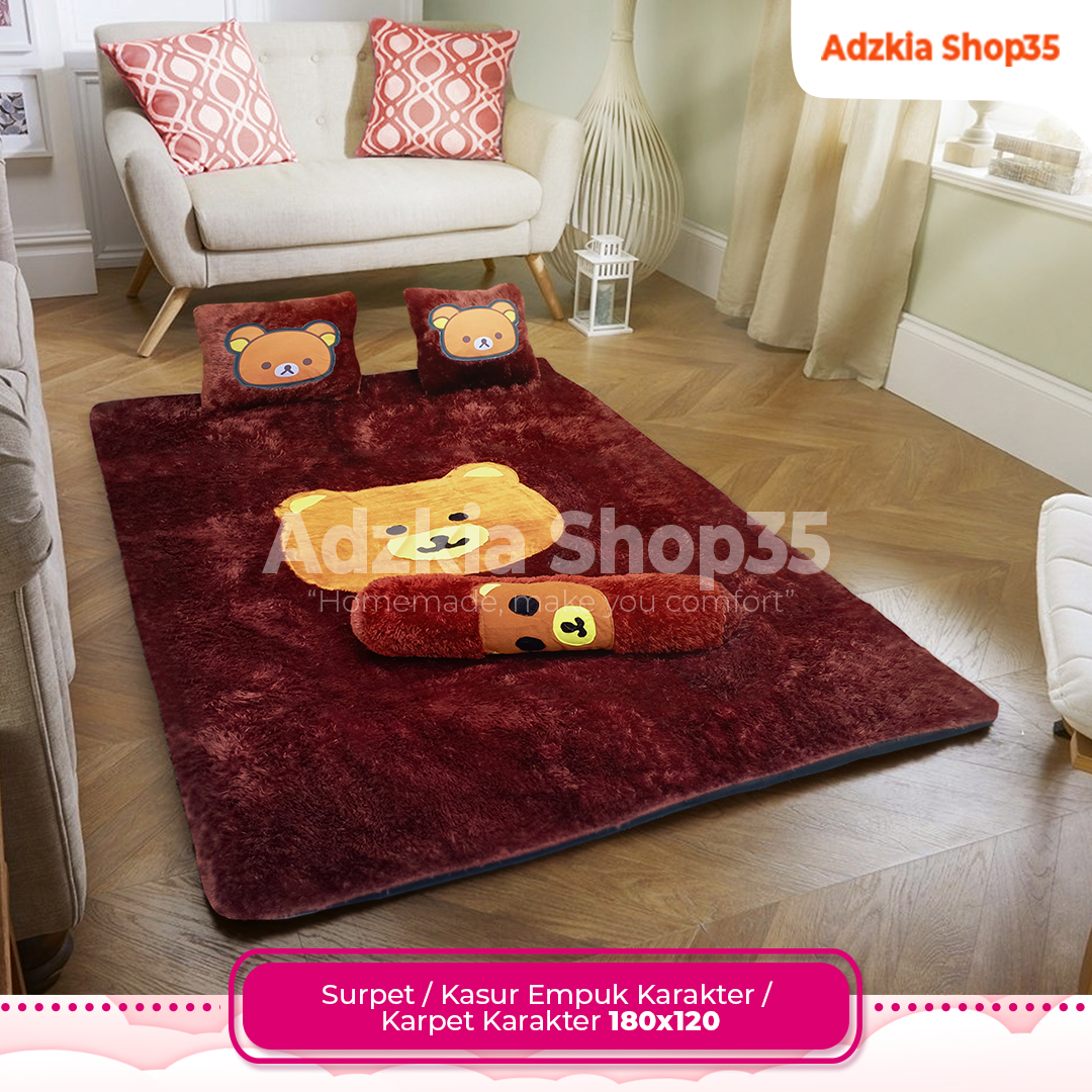 adzkiashop35 / Surpet / Kasur Empuk Karakter / Karpet Karakter / karpet bulu /premium quality adzkiashop35 / Surpet / Kasur Empuk Karakter / Karpet Karakter / karpet bulu /premium quality
