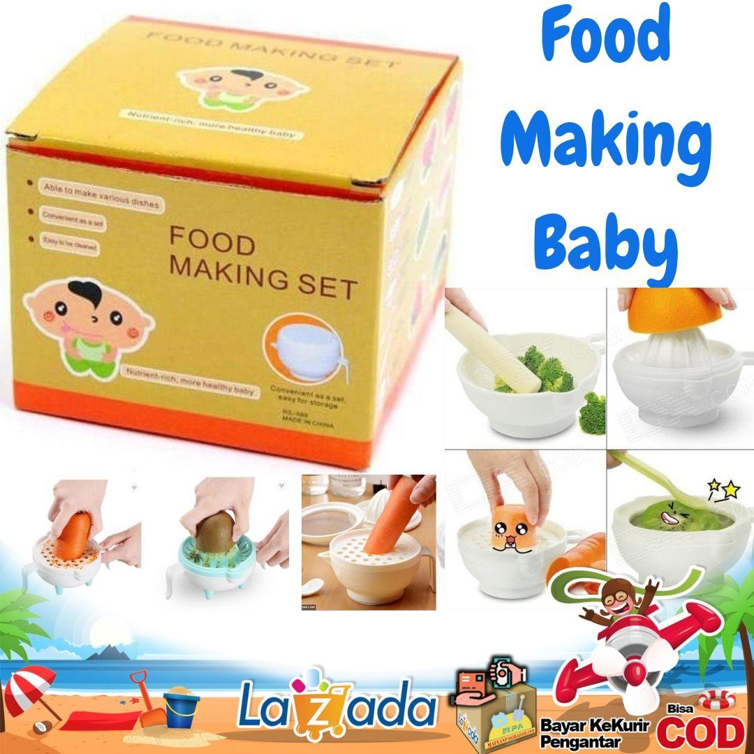 Food Making Set Baby Food Maker Alat Pembuat Makanan Bayi/Pembuat Makanan Baby Food Making Set Baby Food Maker Alat Pembuat Makanan Bayi/Pembuat Makanan Baby
