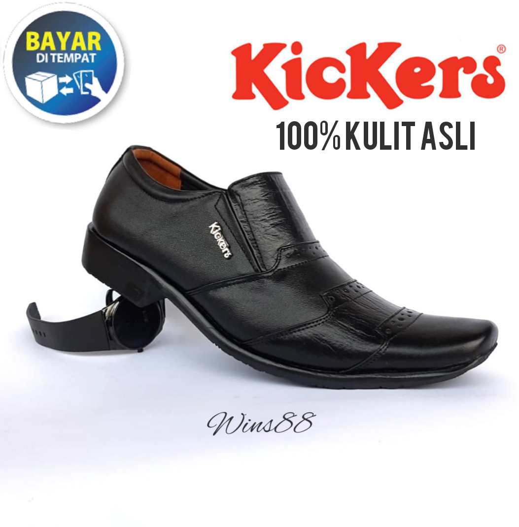 sepatu kerja pria_Kickers sepatu formal Sepatu pantofel kulit asli sepatu kerja pria_Kickers sepatu formal Sepatu pantofel kulit asli