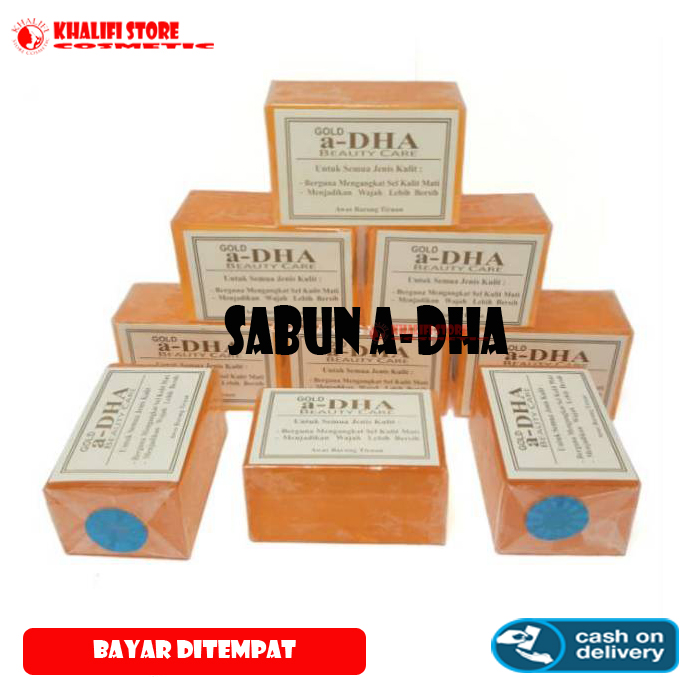 Sabun A-DHA Gold / Sabun ADHA / Sabun Pemutih Wajah Sabun A-DHA Gold / Sabun ADHA / Sabun Pemutih Wajah