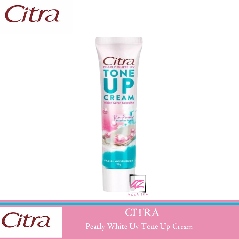 CITRA Tone Up Pearl White Cream (Cream Pelembab Mencerahkan) - 20ml CITRA Tone Up Pearl White Cream (Cream Pelembab Mencerahkan) - 20ml