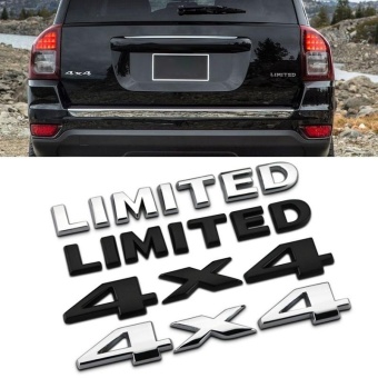 Rorychen Terbatas Empat Stiker Bodi Mobil Kepribadian Body 3D Auto Sticker Exterior Dekorasi-Intl