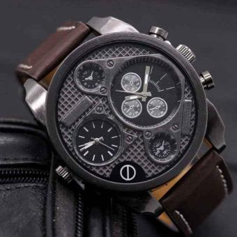Swiss Army(time) Watch - Jam Tangan Terlaris - Jam Tangan Pria Tali Kulit
