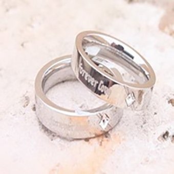 Titanium - Cincin Couple / Cincin Tunangan / Cincin Nikah