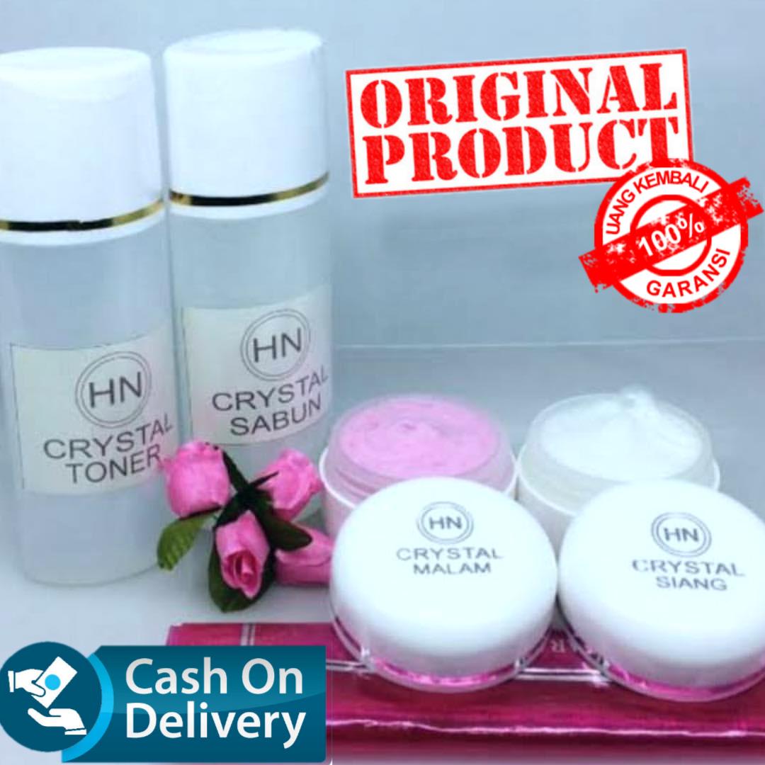 Cream HN CRYSTAL 15gr - 1 PAKET Isi Full - ASLI ORIGINAL 100% / kosmetik original / Krim / Cream pemutih wajah glowing / BPOM / Cream Wajah / bibit pemutih / bibit cair infus / kosmetik murah Cream HN CRYSTAL 15gr - 1 PAKET Isi Full - ASLI ORIGINAL 100% / kosmetik original / Krim / Cream pemutih wajah glowing / BPOM / Cream Wajah / bibit pemutih / bibit cair infus / kosmetik murah