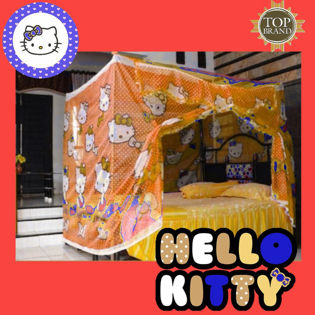 COD KELAMBU ANTI NYAMUK / KELAMBU KARAKTER HELLO KITTY COD KELAMBU ANTI NYAMUK / KELAMBU KARAKTER HELLO KITTY