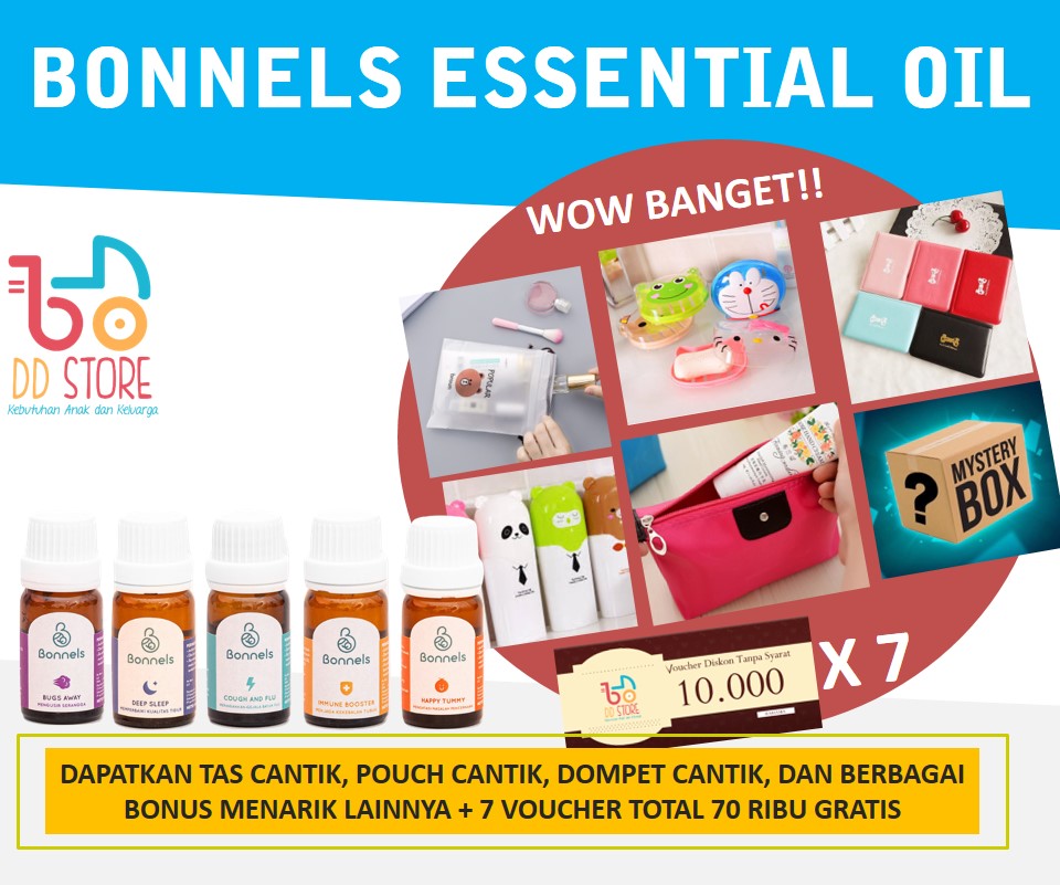Bonnels Organiks Essential Oil Original MURAH (SEMUA VARIAN 100% ORIGINAL) Bonnels Organiks Essential Oil Original MURAH (SEMUA VARIAN 100% ORIGINAL)
