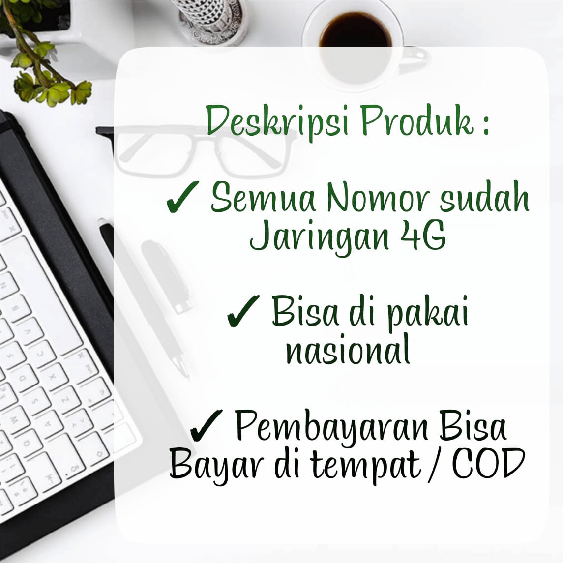 NOMOR CANTIK TELKOMSEL SIMPATI 4G NOMOR CANTIK TELKOMSEL SIMPATI 4G