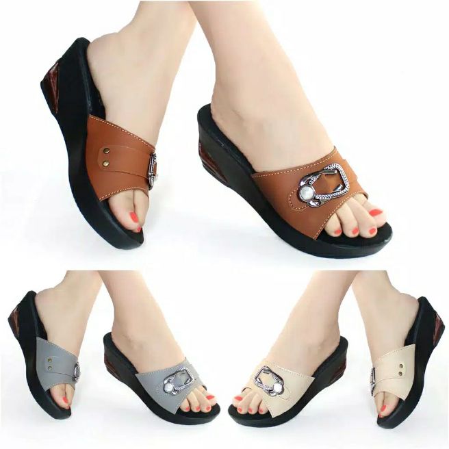(BISA COD) SANDAL WEDGES WANITA ZN04 TINGGI 5CM SENDAL WEDGES SANDAL SLIP ON SANDAL WANITA MURAH WEDGES MURAH (BISA COD) SANDAL WEDGES WANITA ZN04 TINGGI 5CM SENDAL WEDGES SANDAL SLIP ON SANDAL WANITA MURAH WEDGES MURAH