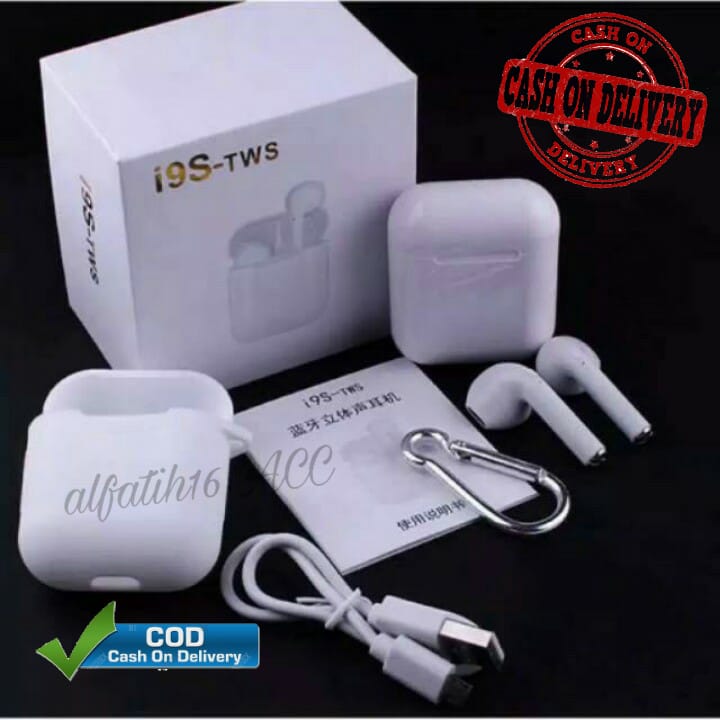 Alfatih16 ACC - Headset Bluetooth Tanpa Kabel i9s TWS Earphone Bluetooth Full Bass 5.0 Wireles Alfatih16 ACC - Headset Bluetooth Tanpa Kabel i9s TWS Earphone Bluetooth Full Bass 5.0 Wireles