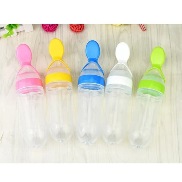 My SuperStore - Botol Makan Bayi Silicone / Silicone Squeeze Feeder Kapasitas 90ml / Baby Feeding Bottle Silicone My SuperStore - Botol Makan Bayi Silicone / Silicone Squeeze Feeder Kapasitas 90ml / Baby Feeding Bottle Silicone