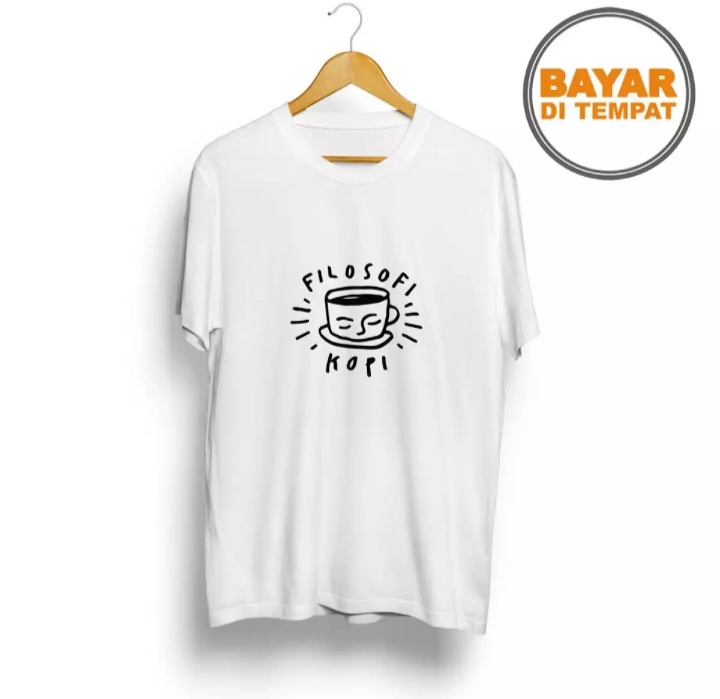 PERSIDENTCLOTHINGS Fashion Pria / Kaos Pria / Kaos Distro / T-Shirt / Tshirt Filosofi Kopi PERSIDENTCLOTHINGS Fashion Pria / Kaos Pria / Kaos Distro / T-Shirt / Tshirt Filosofi Kopi